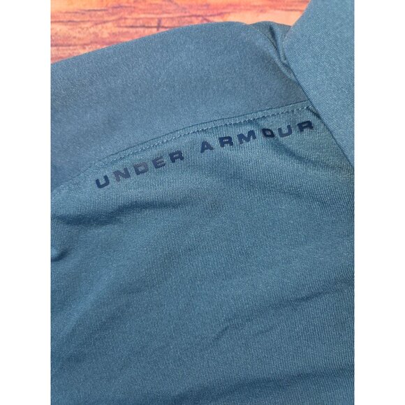 Under Armour Mens Polo XL Loose HeatGear Blue - Picture 7 of 8